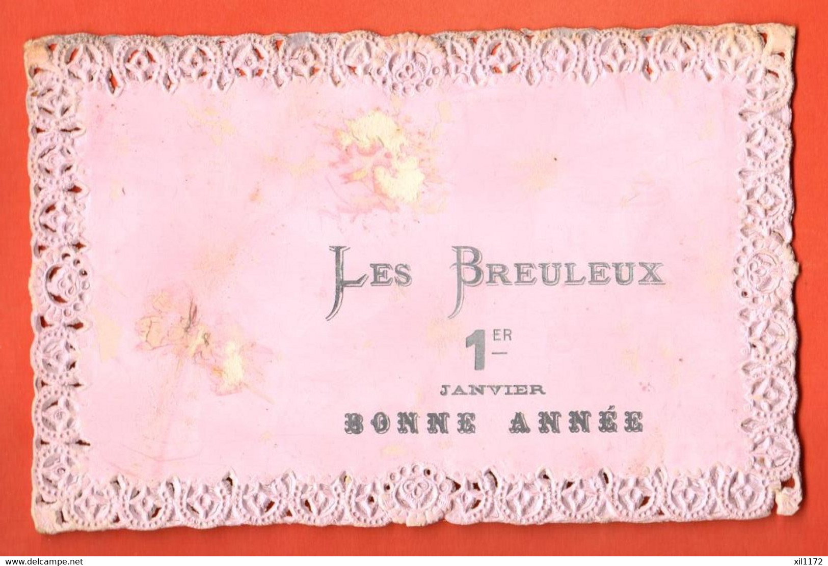 ZLK-28 Les Breuleux, Fantaisie.  Carte Dentelée  , Circulé Sous Enveloppe Vers Les Vacheries - Les Breuleux