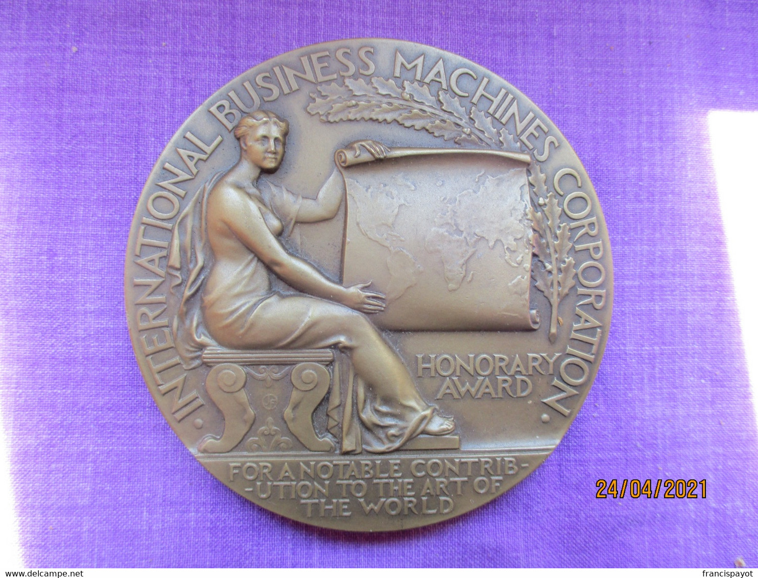 USA: International Business Machines Corporation - Honorary Award 1939 - Firmen