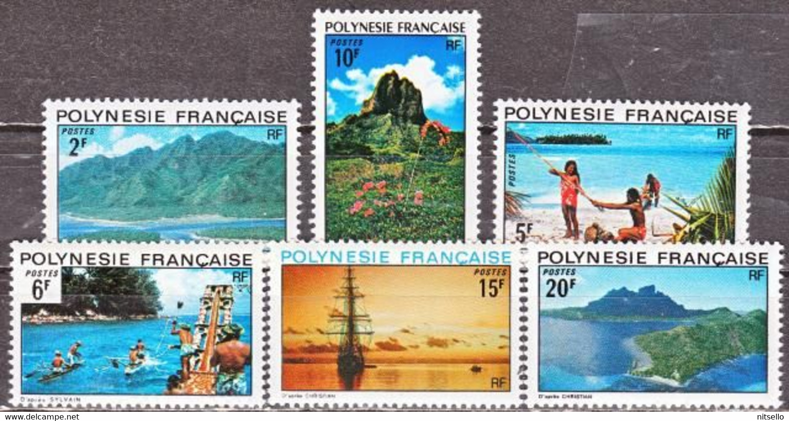 LOTE 2202 ///   POLINESIA FRANCESA  - YVERT Nº: 97/102 **MNH  ¡¡¡ OFERTA - LIQUIDATION - JE LIQUIDE !!! - Used Stamps