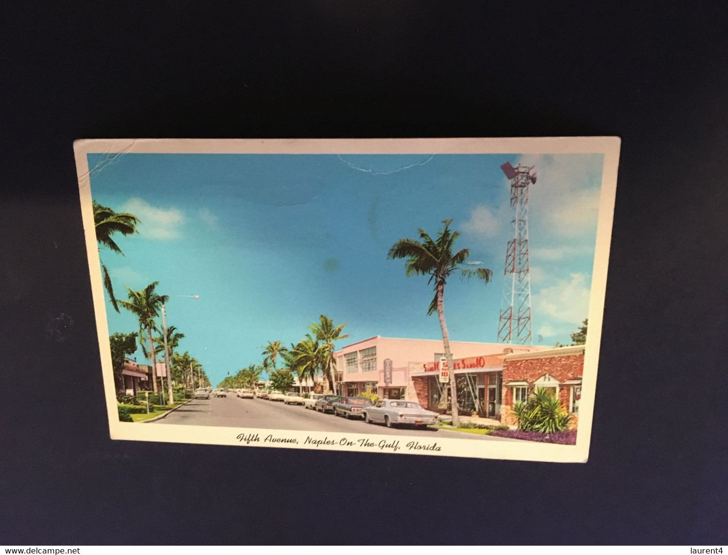 (OO 11) US Postcard Posted (Fifth Avenue - Naples In The Gulf - Florida) (1965) Posted To Canada - Naples