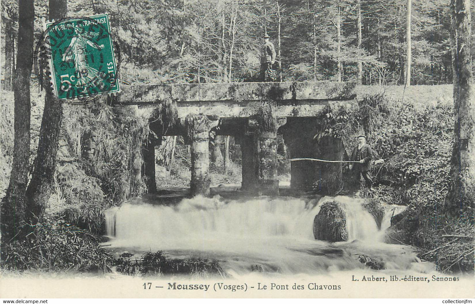 CPA FRANCE 88 "Moussey, Le Pont Des Chavons" - Moussey