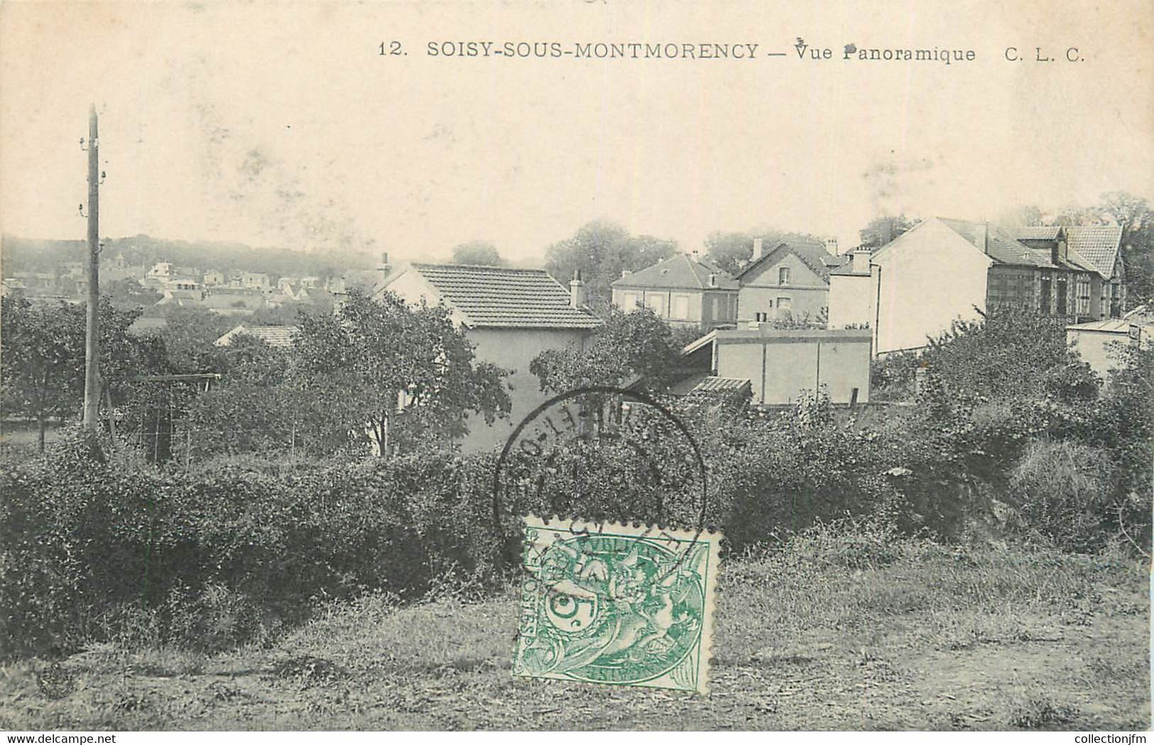 CPA FRANCE 95 "Soissy Sous Montmorency, Vue Panoramique" - Soisy-sous-Montmorency