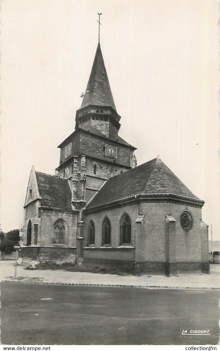 CPSM FRANCE 76 " Le Grand Quevilly, L'église" - Le Grand-quevilly