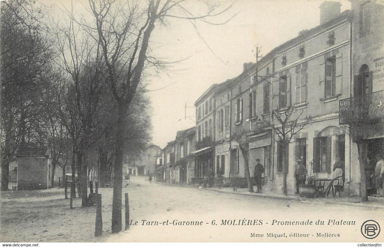 CPA FRANCE 82 "Molières, Promenade Du Plateau" - Molieres