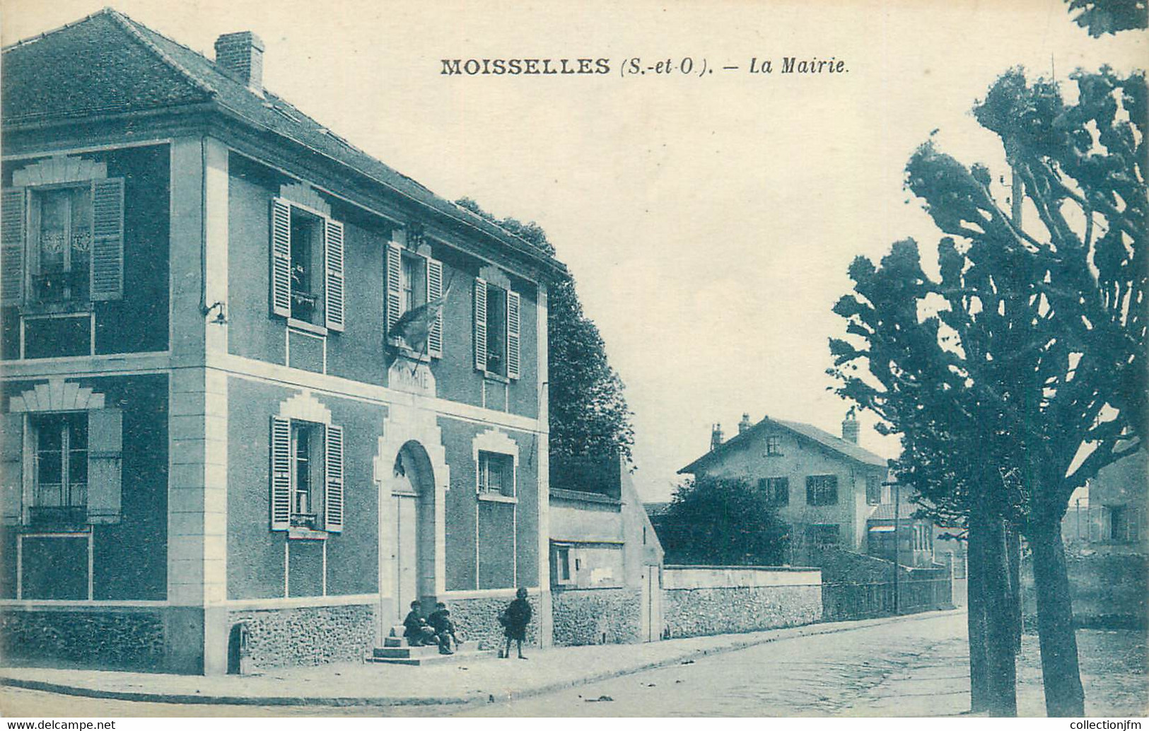CPA FRANCE 95 "Moisselles, La Mairie" - Moisselles