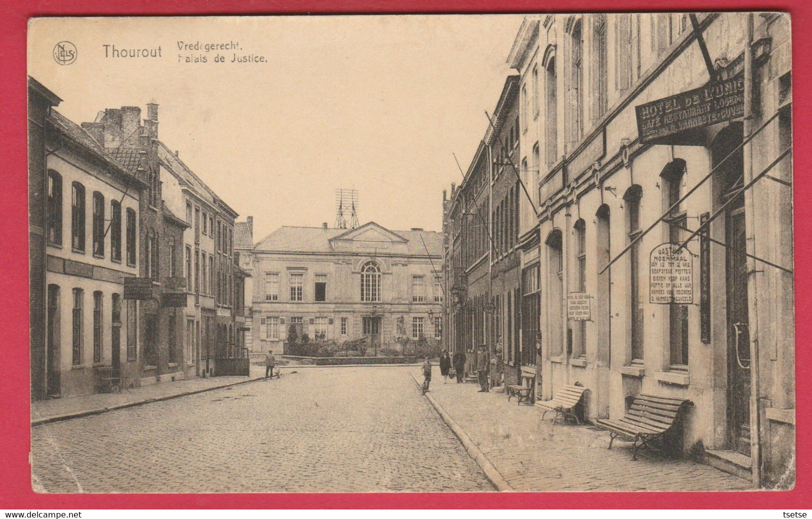 Torhout / Thourout - Vredegerecht - 1932 ( Verso Zien ) - Torhout