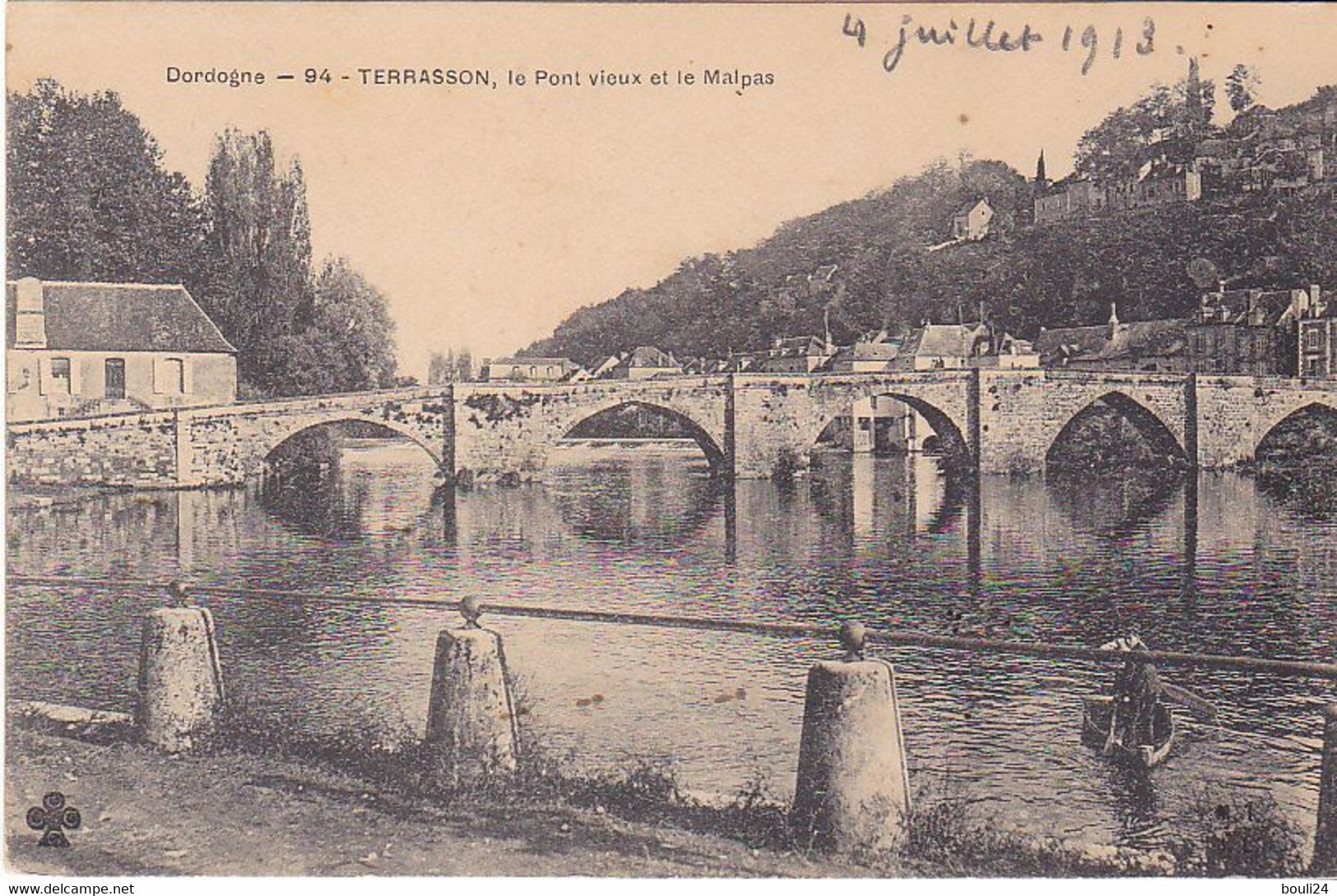 BERG19-   TERRASSON EN DORDOGNE LE PONT VIEUX  ET LE MALPAS - Sonstige & Ohne Zuordnung