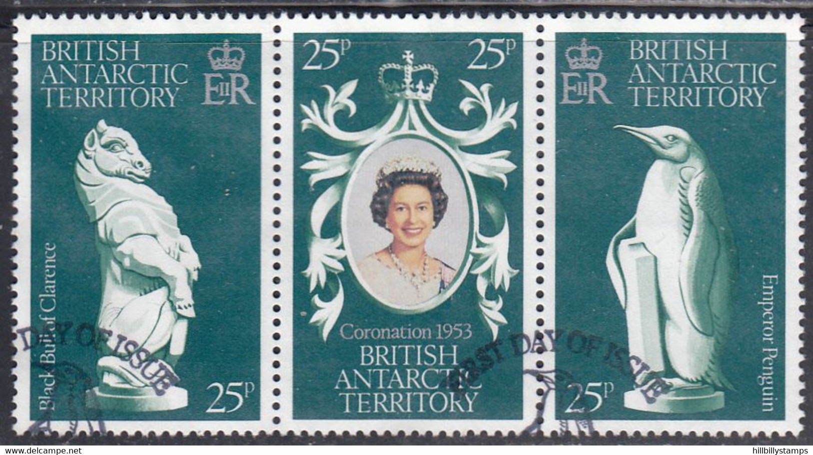 BRITISH ANTARTIC TERRITORY  SCOTT NO  71   USED   YEAR  1978 - Oblitérés