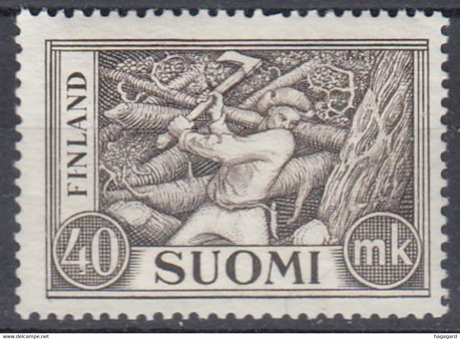 ++M1505. Finland 1952. AFA 413. Michel 406. MNH(**). - Neufs