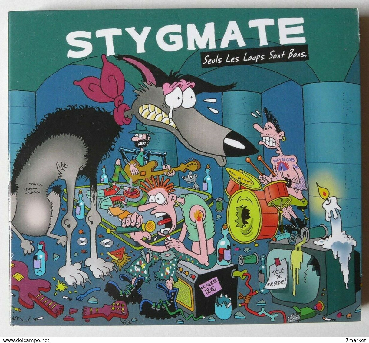 CD/  Stygmate - Seuls Les Loups Sont Bons / Label Zone Onze -2009 - Punk