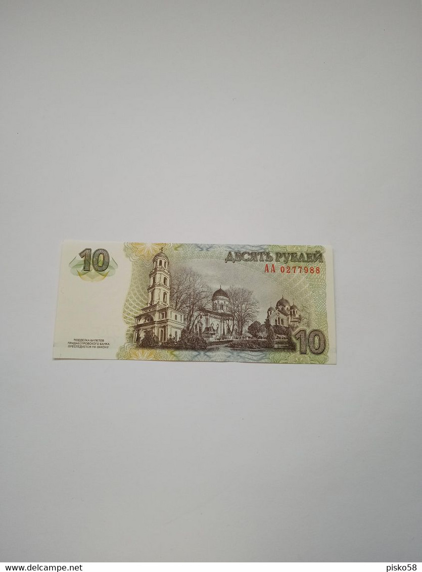 TRANSNISTRIA-P44 10R 2007 UNC - Otros – Europa