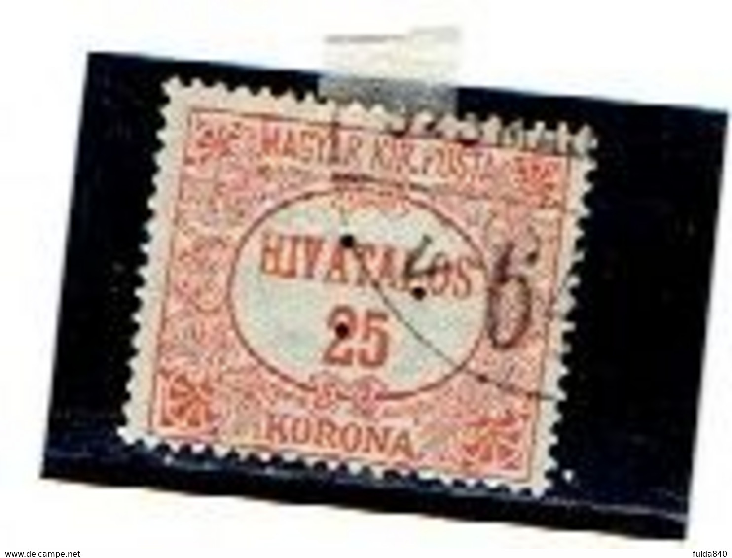 HONGRIE ( Y&T) 1922/24 - N°14  * Type De 1921 *     25k  (obli) - Dienstzegels