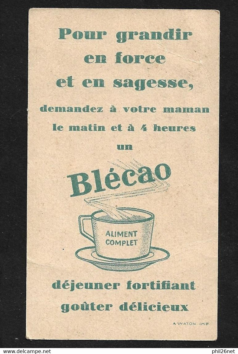 Chromo Blédine  Blecao N°275.Les Petits Métiers Le Marchand Des Quatre Saisons B/TB  - Autres & Non Classés