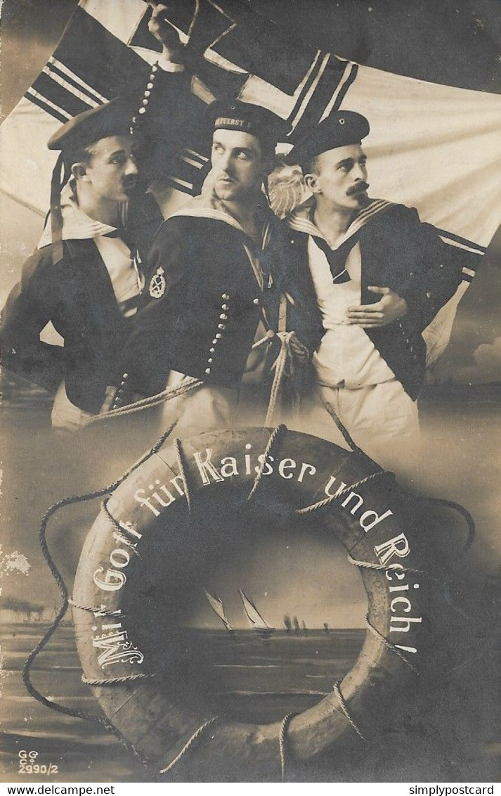 AK POSTCARD WW1  AUSTRIA K.U.K. KRIEGSMARINE - S.M.SCHIFF " MARS  "   - VIAGGIATA 1917 -  P55 - Guerra