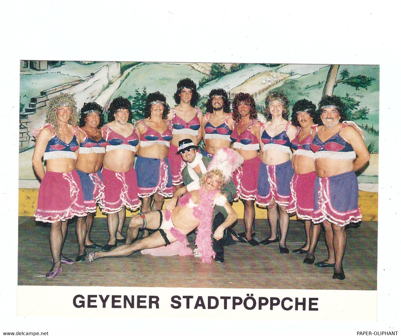 5024 PULHEIM - GEYEN, GEYENER STADTPÖPPCHE, Männerballett - Pulheim