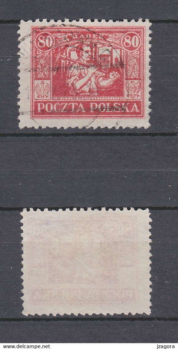 POLEN POLOGNE POLAND 1923 UPPER SILESIA OBERSCHLESIEN HAUTE-SILESIE  MI 17 Used Gestempelt Timbré - Silesia