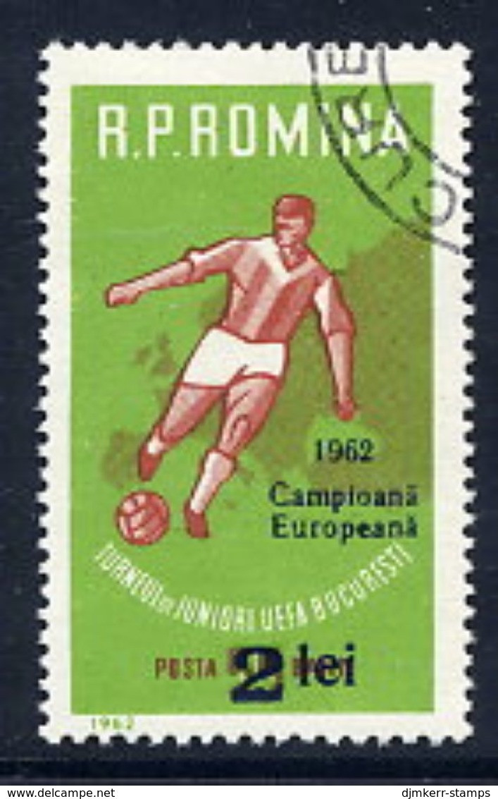 ROMANIA 1962 European Youth Football Win Used.  Michel 2095 - Usado