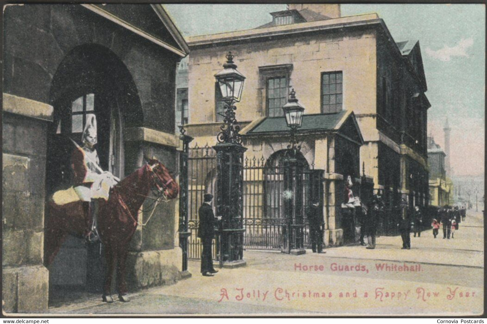 Horse Guards, Whitehall, London, C.1905 - Postcard - Whitehall