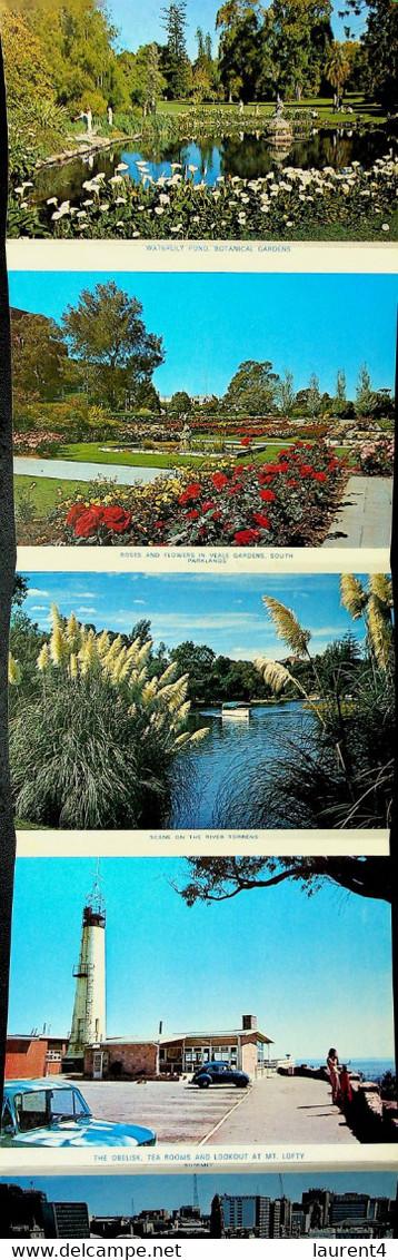 (Booklet 131) Australia - SA - Adelaide Parks & Gardens (with ELEPHANT Ride At Zoo !) - Adelaide