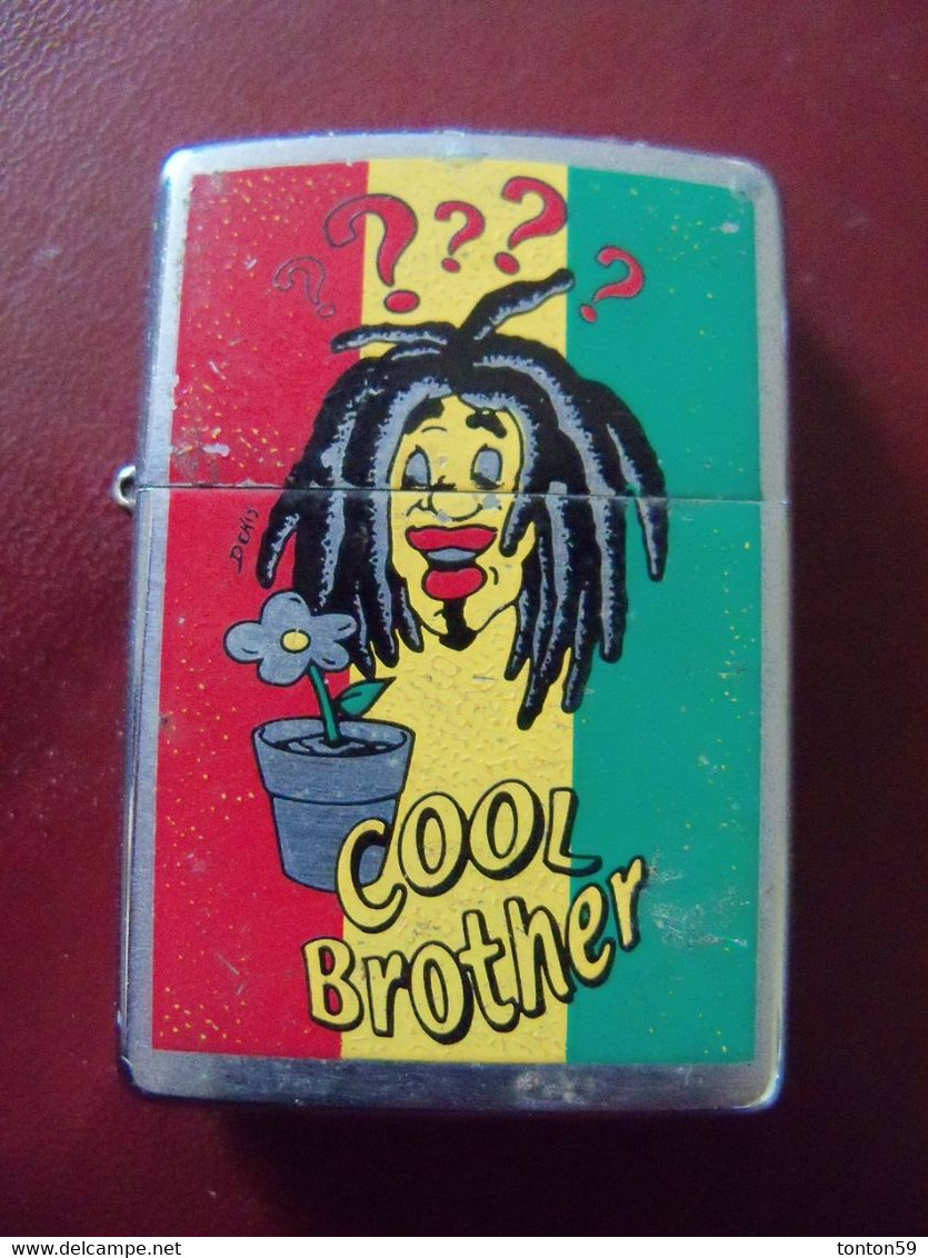 Ancien ZIPPO Rasta "cool Brother" CODE B 06 - Zippo