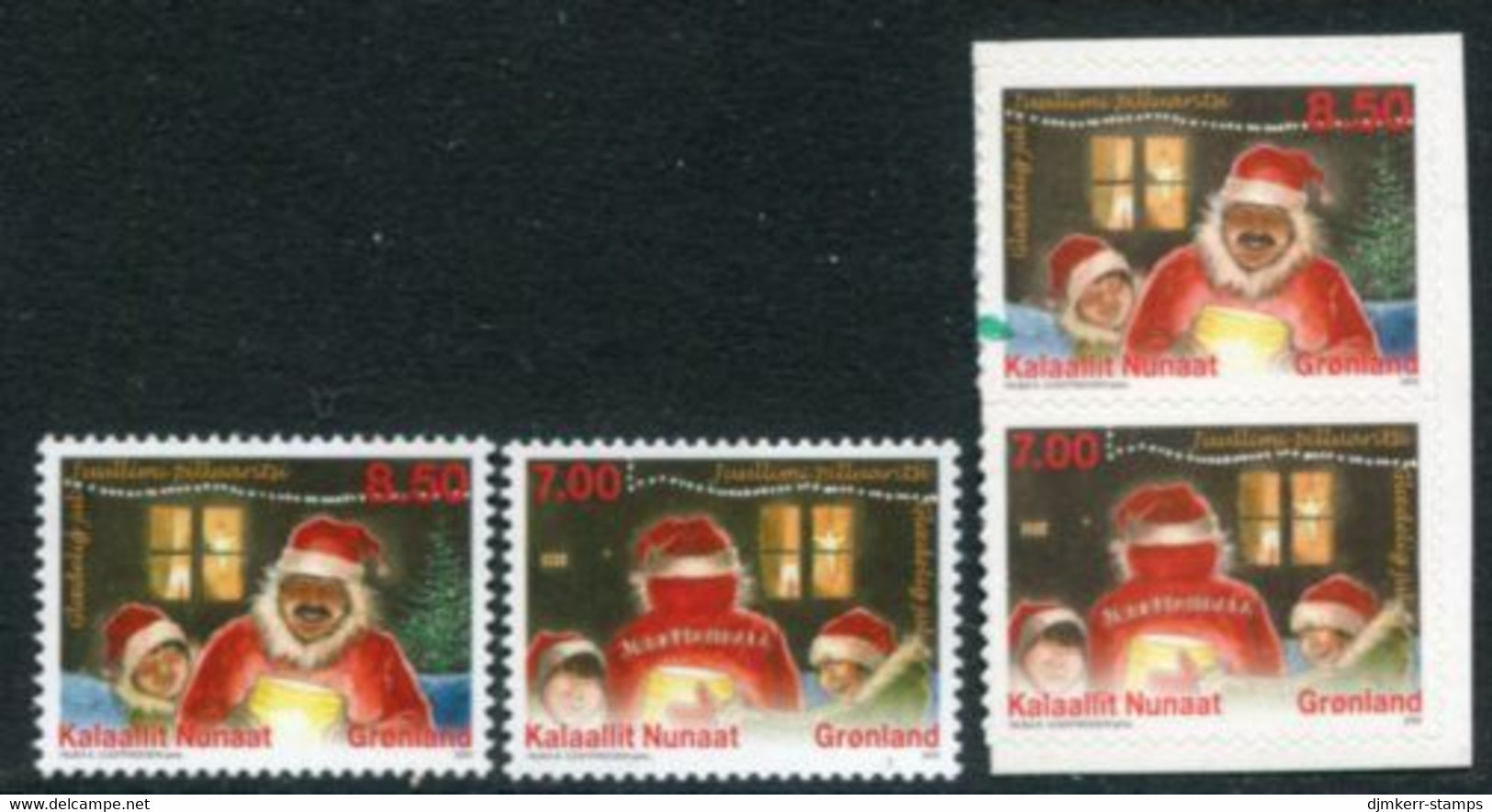 GREENLAND 2010 Christmas   MNH / **,  Michel 571-74 - Unused Stamps