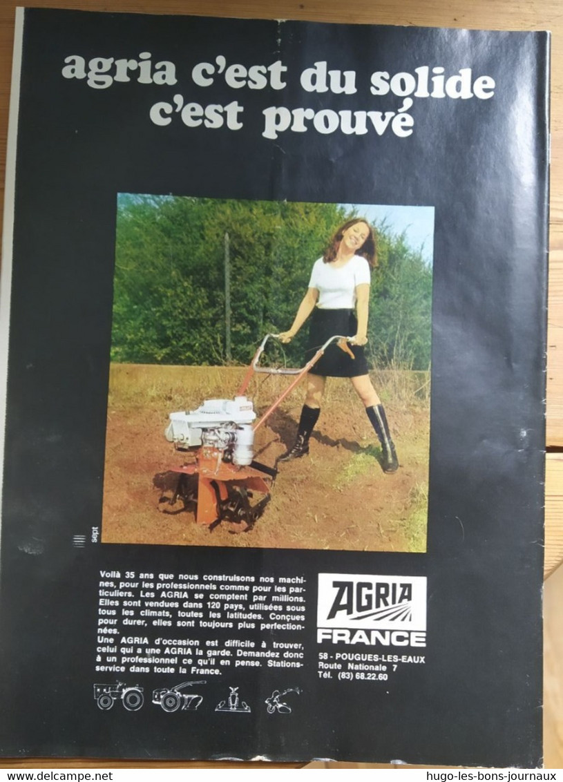 Rustica_N°123_7 Mai 1972_l'opération Géranium_panneautez Vos Murs - Jardinería