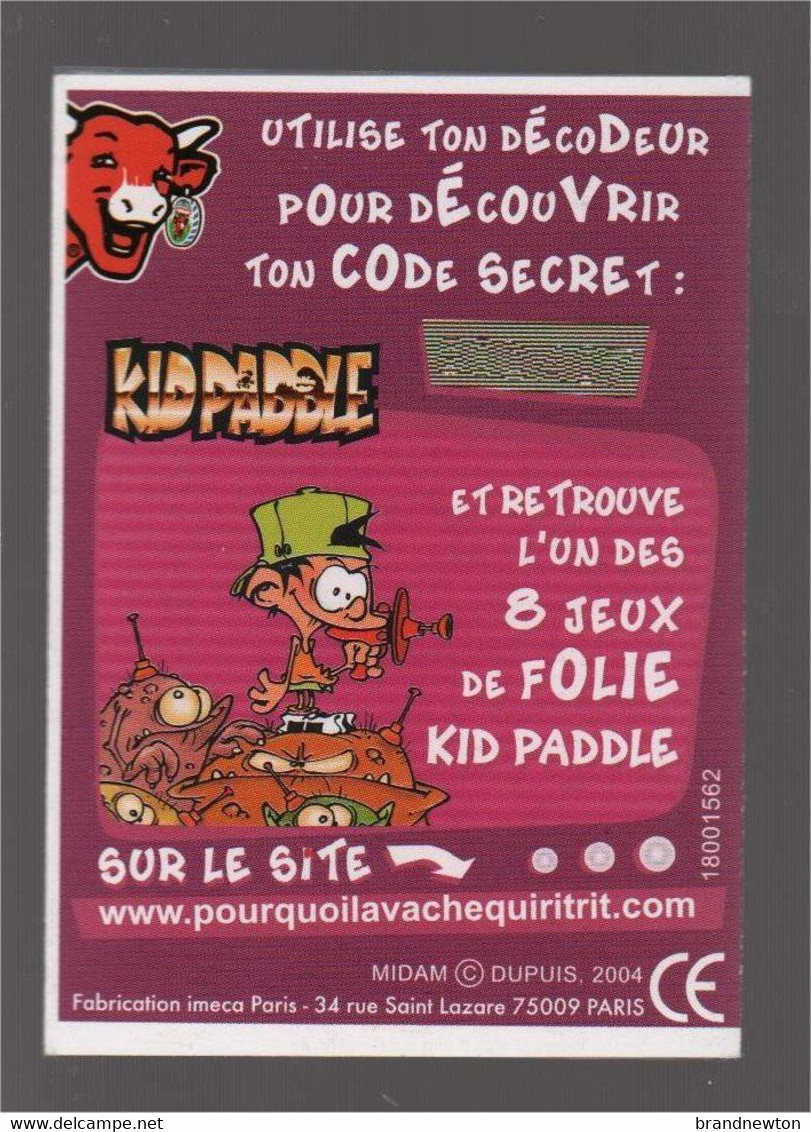 La Vache Qui Rit La Mini Bd Kid Paddle 1 (Midam) 2004 - Kid Paddle