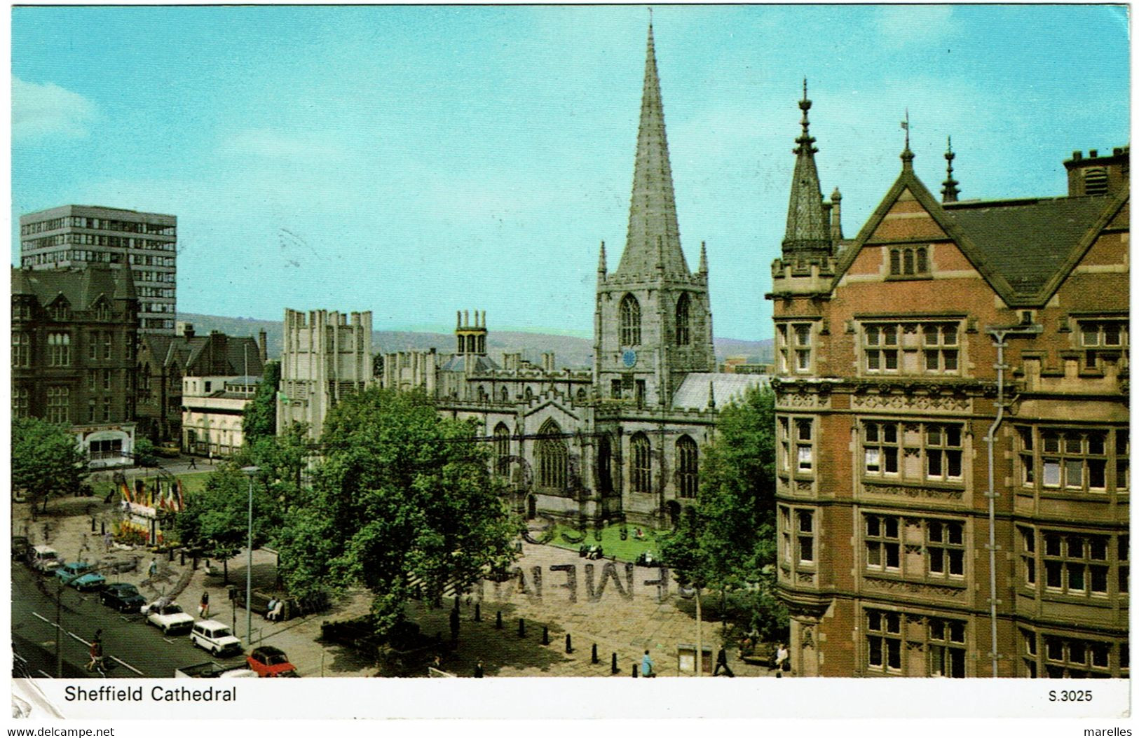 CPSM Angleterre Sheffield Cathedral, 1975 - Sheffield