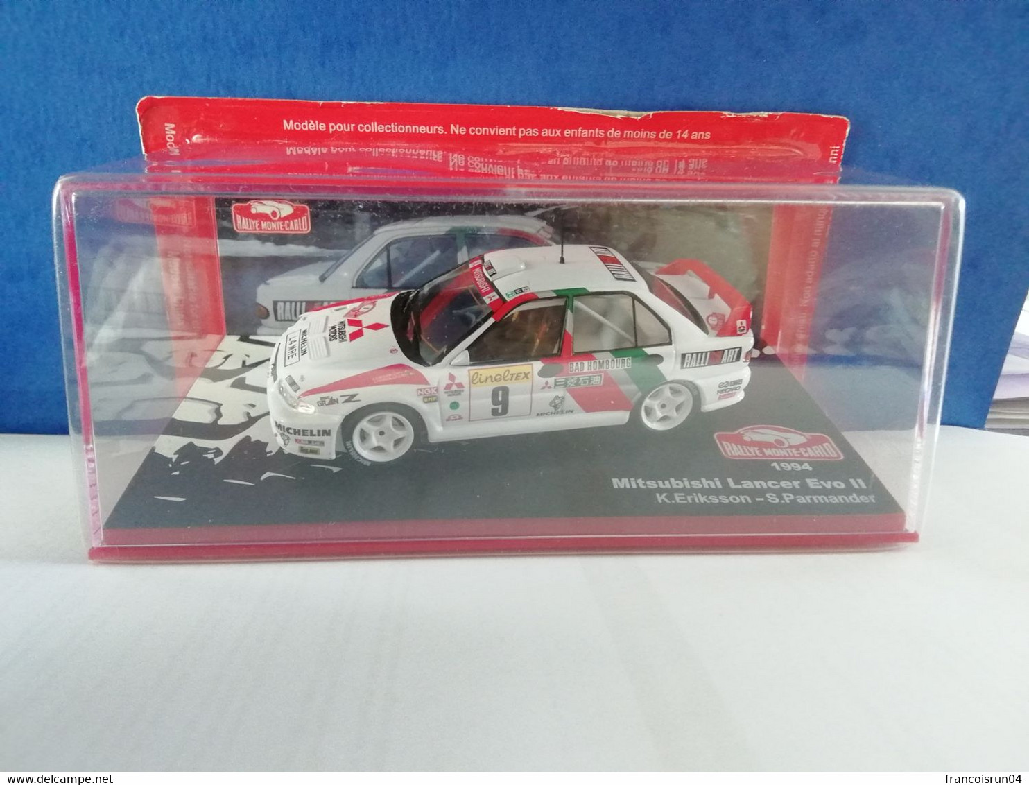 Voiture Miniature 1/43 Rallye Monte-carlo 117 - Rallye