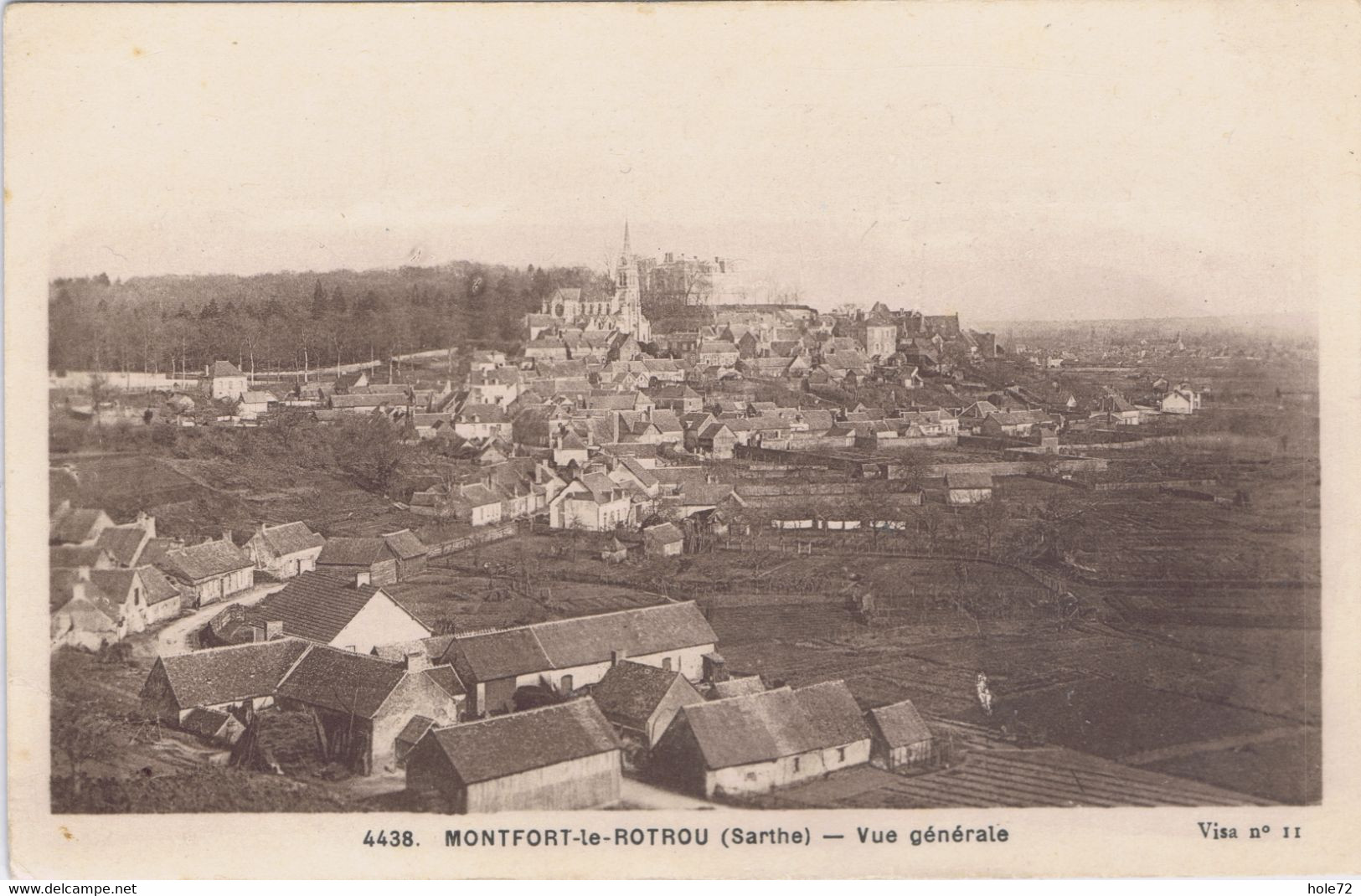 72 - Montfort-le-Gesnois (Montfort-le-Rotrou)  - Vue Générale - Montfort Le Gesnois