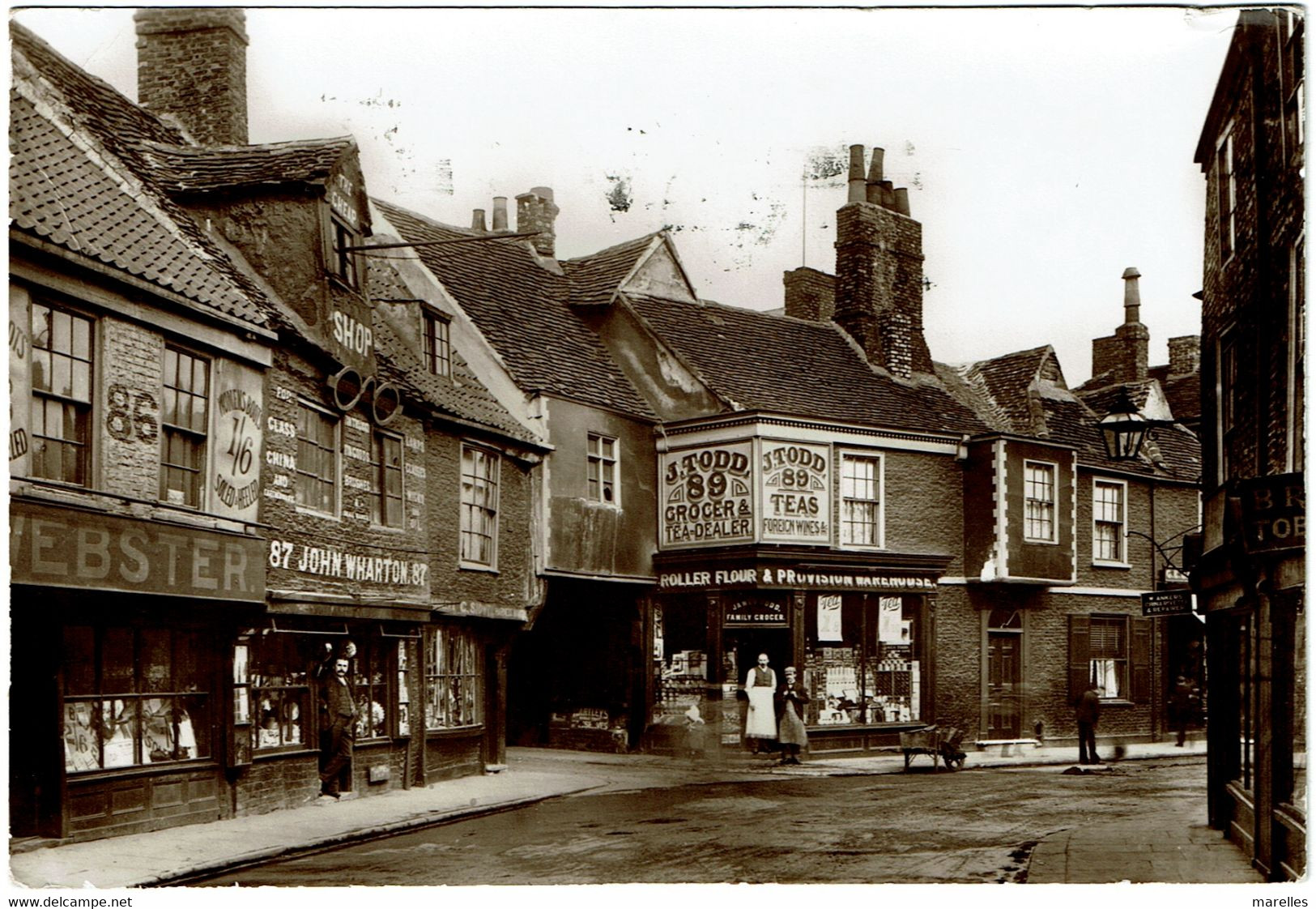 CPSM Angleterre Sheffield Goodramgate Photographed In 1893 Prior To The Opening Of Deangate, 1976 - Sheffield