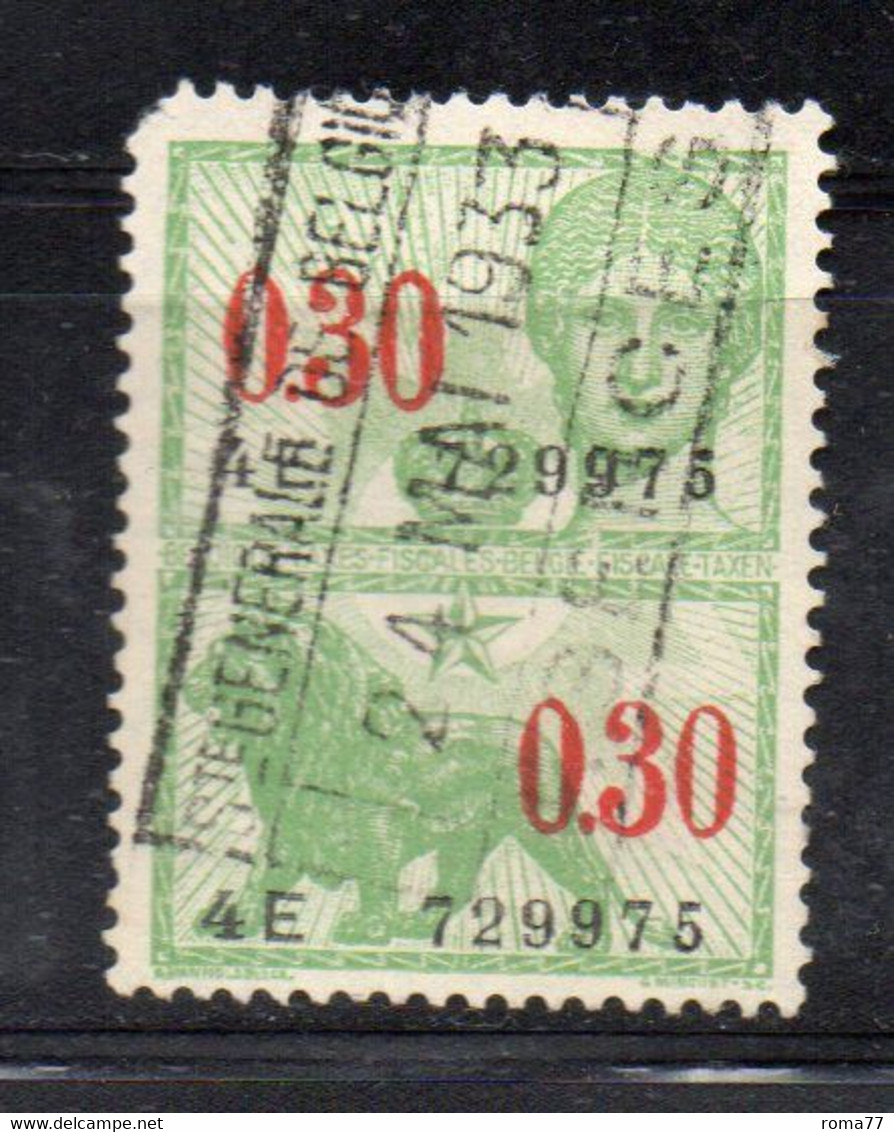 APR1922 - BELGIO BELGIE , Fiscale Taxen 0,30 Usato Ste GENERALE - Autres & Non Classés