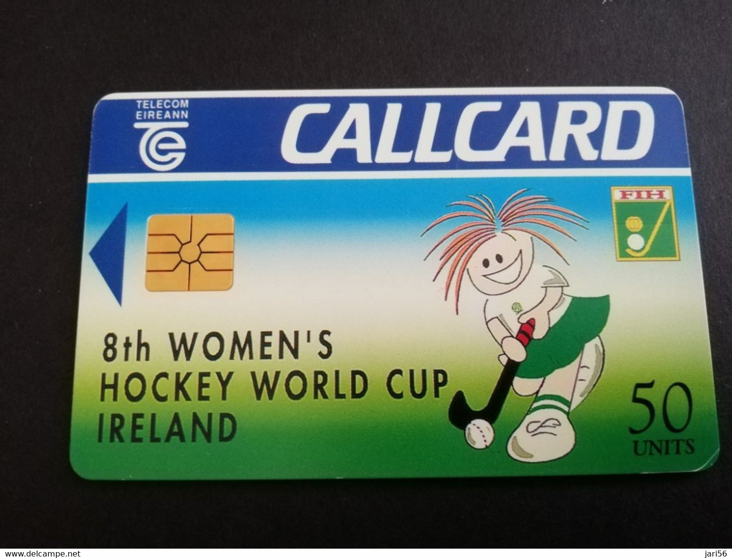 IRELAND /IERLANDE   CHIPCARD  50  UNITS  8TH WOMENS HOCKEY WORLD CUP IRELAND           CHIP   ** 5267** - Irland