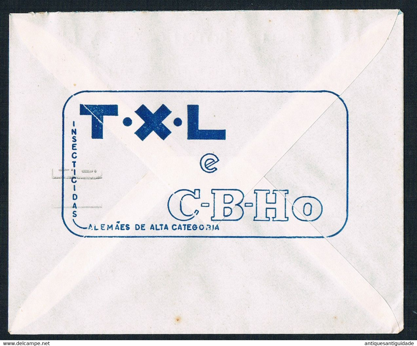 1961 - FDC - Lisbon, Portugal To  Alcoentre, Prison - Alcoentre Penitentiary Colony T.X.L. E C.B-Ho - FDC
