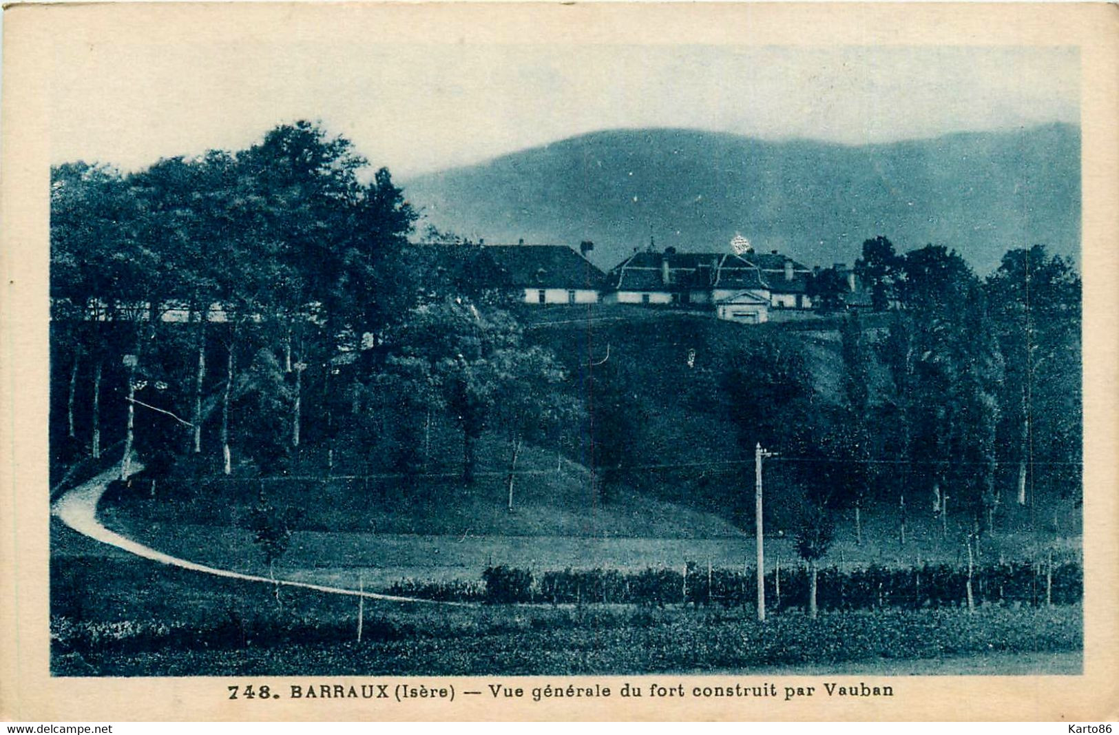 Barraux * Vue Générale Du Fort Construit Par Vauban - Barraux