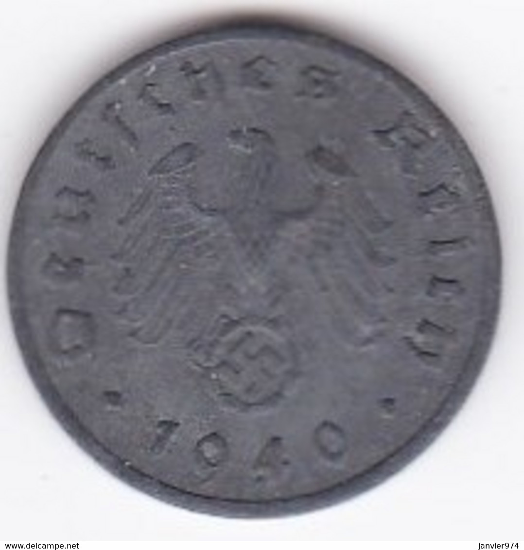 1 Reichspfennig 1940 A (BERLIN) En Zinc - 1 Reichspfennig