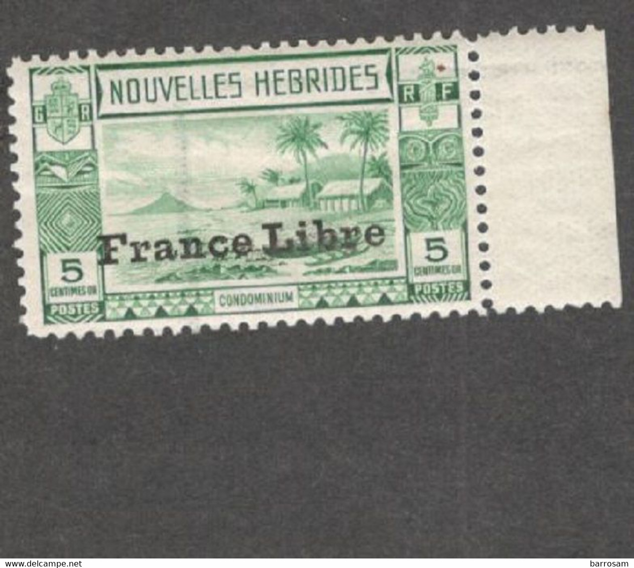 NEW HEBRIDES .....1941: Yvert124mnh** Cat.Value13€+ ($15) - Unused Stamps