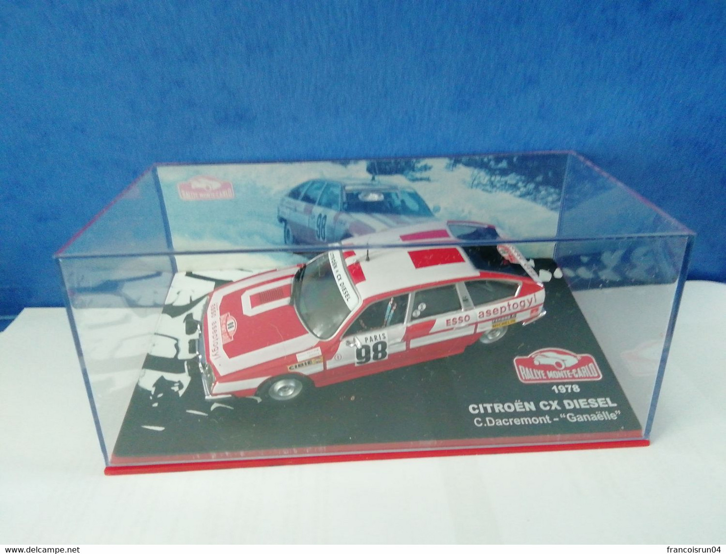 Voiture Miniature 1/43 Rallye Monte-carlo 63 - Rallye