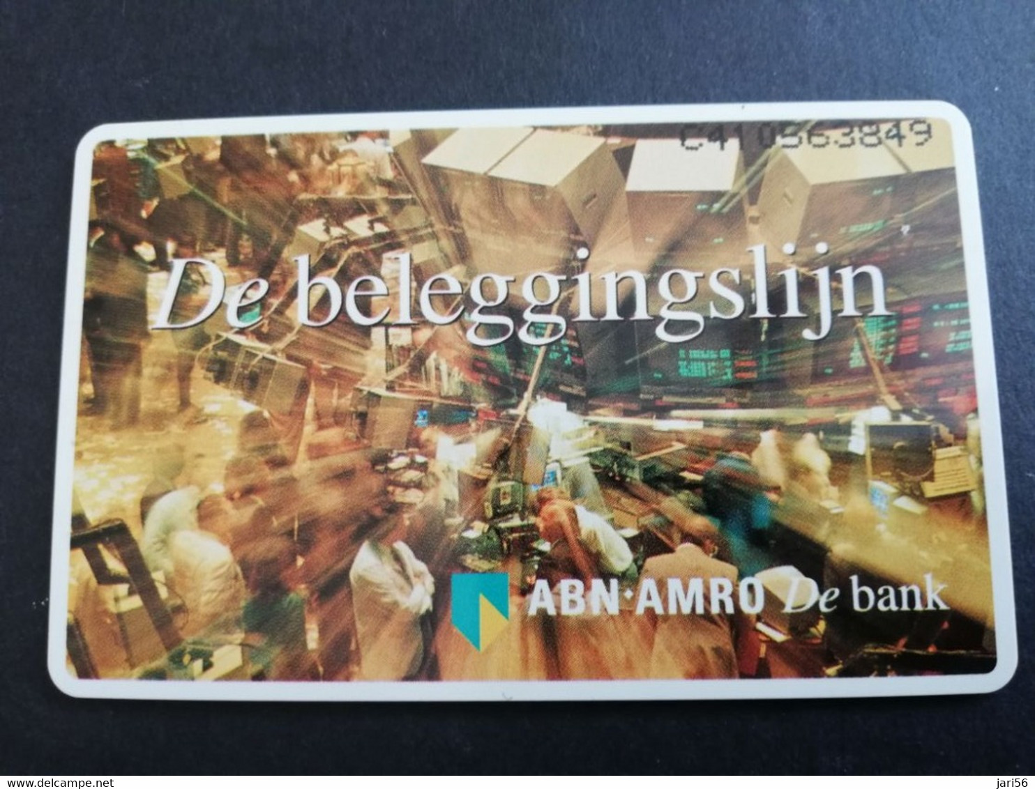 NETHERLANDS  CHIPCARD   ABN/AMRO BELEGGINGSLIJN  HFL 2,50 PRIVATE  NO CRD 208  MINT CARD    ** 5275** - Non Classés