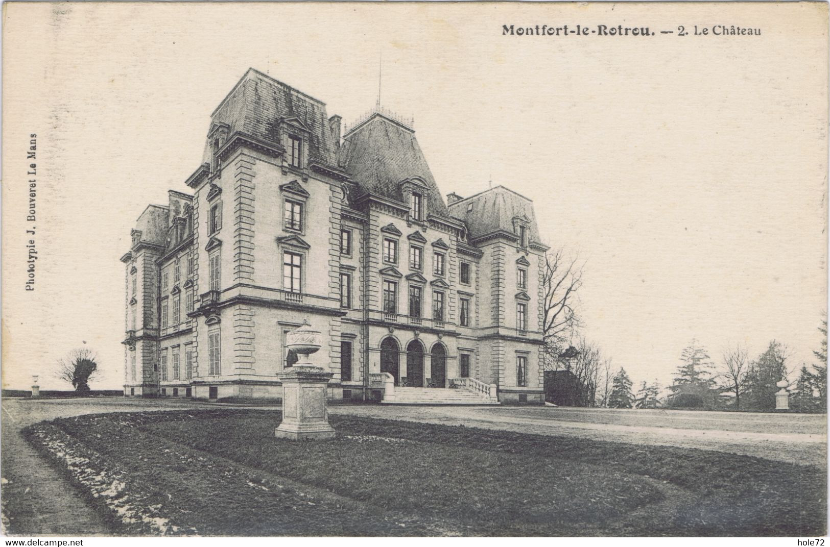72 - Montfort-le-Gesnois (Montfort-le-Rotrou)  - Le Château - Montfort Le Gesnois