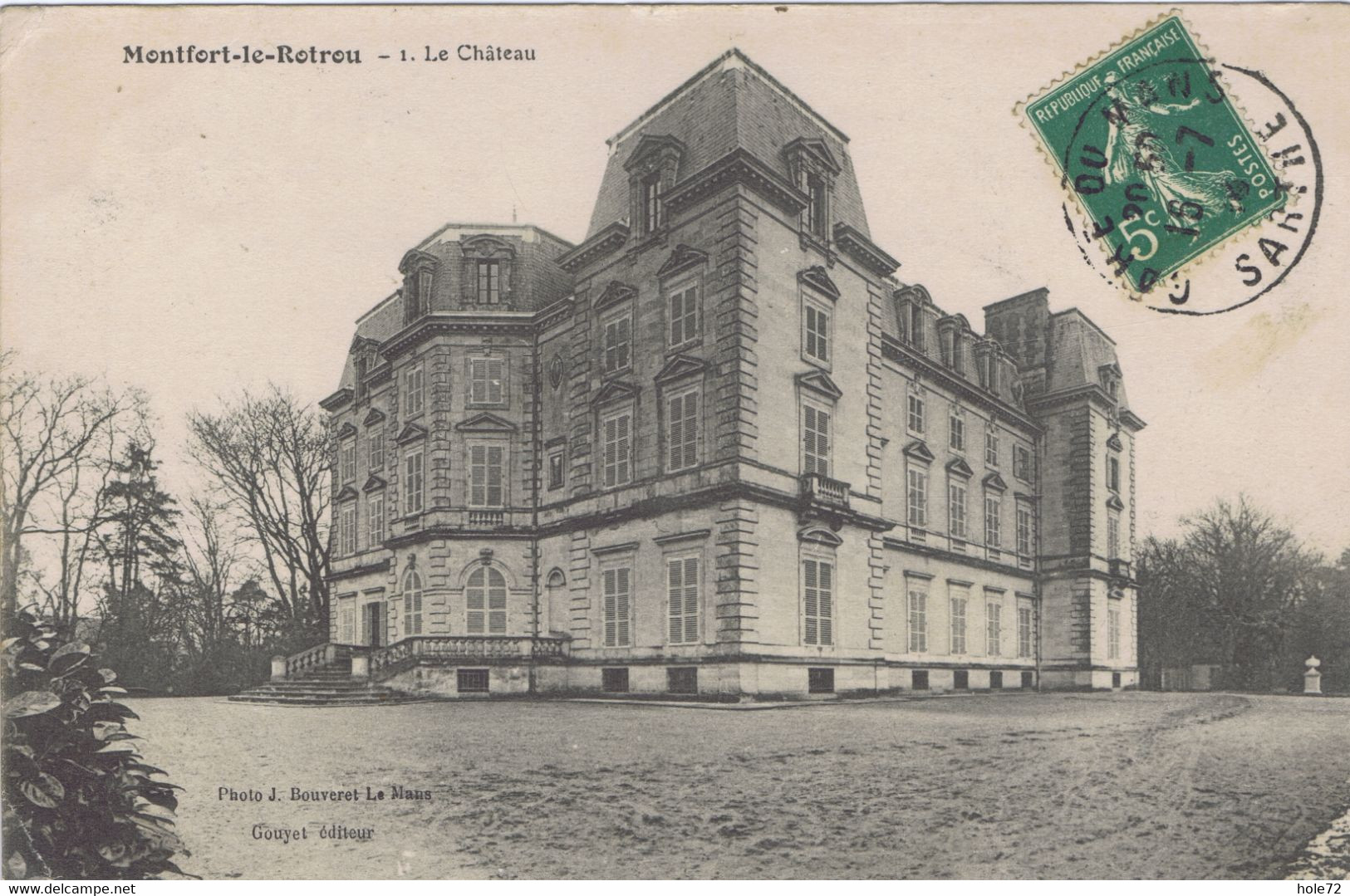 72 - Montfort-le-Gesnois (Montfort-le-Rotrou)  - Le Château - Montfort Le Gesnois