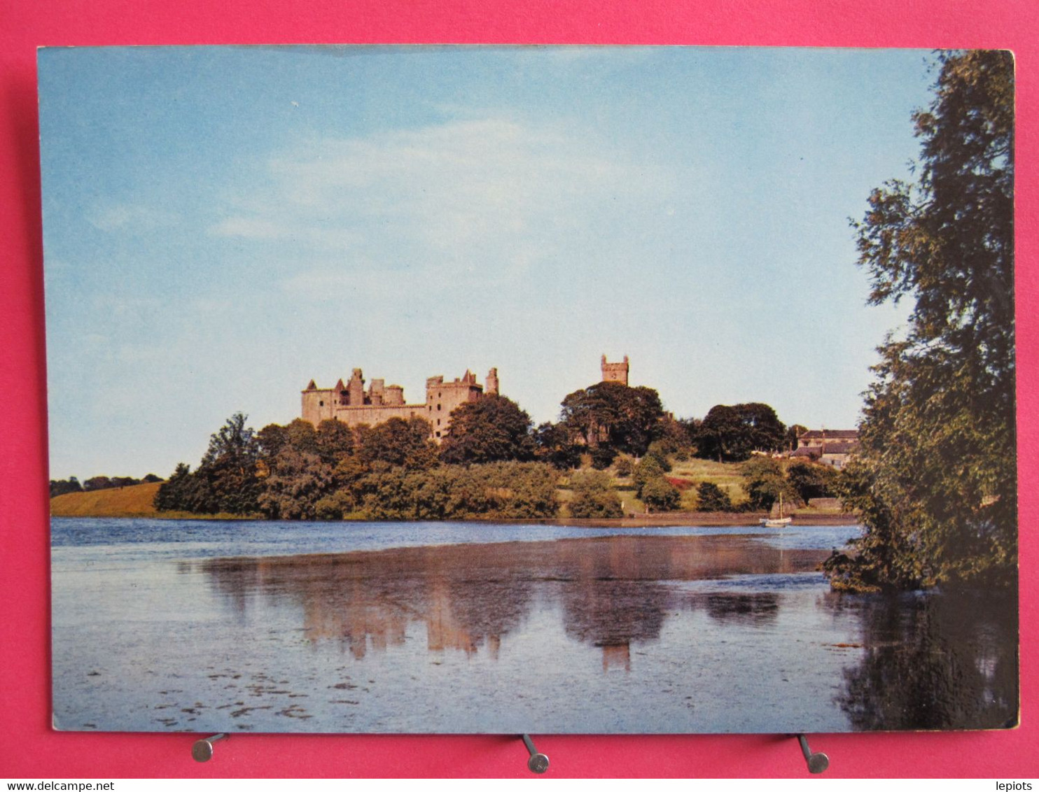 Visuel Pas Très Courant - Ecosse - Linlithgow Palace From The West - Ministryof Public Building And Works - R/verso - West Lothian
