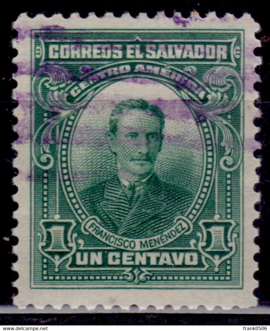 El Salvador, 1921, 100th Anniversary, 1c, Mi 396, Used - El Salvador