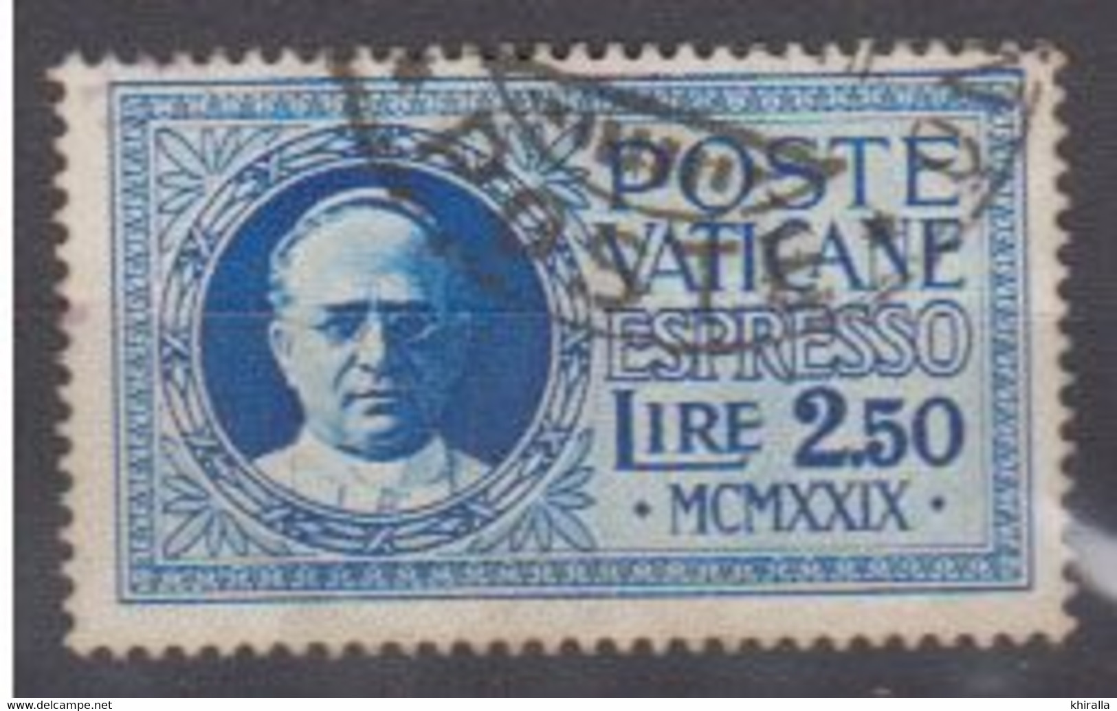 VATICAN    1929     Exprés      N °  2        COTE     20 € 00          ( F 493 ) - Eilsendung (Eilpost)