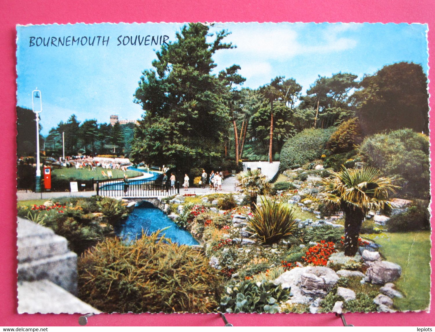 Visuel Très Peu Courant - Angleterre - Bournemouth - The Pleasure Gardens From The Pavilion - R/verso - Bournemouth (depuis 1972)