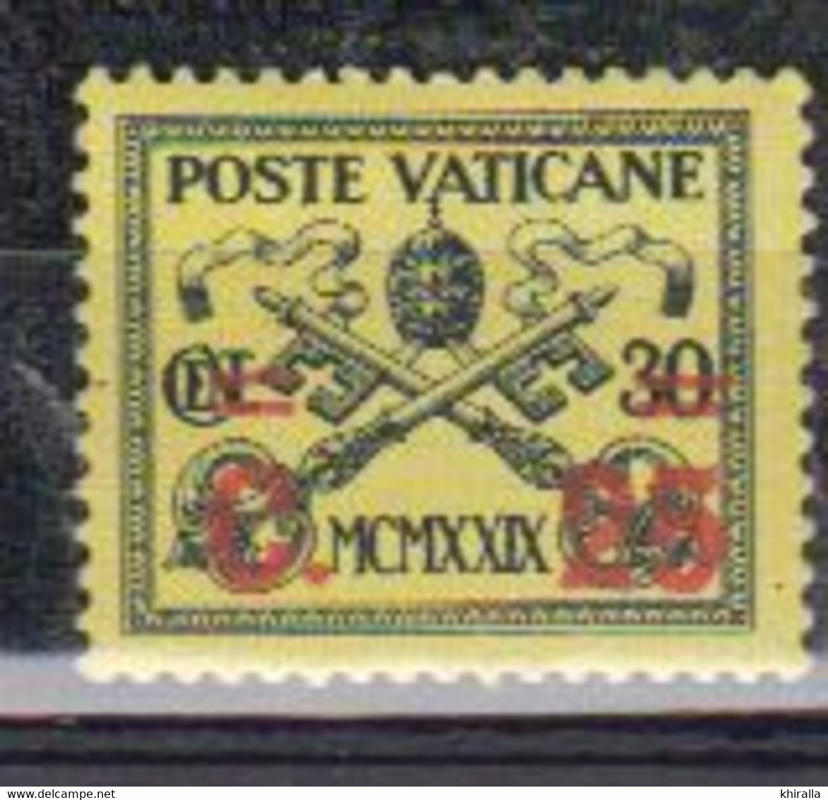 VATICAN      1931          N°    39      ( Neuf Avec Charniére )  COTE     12 € 00     ( F 499 ) - Exprès