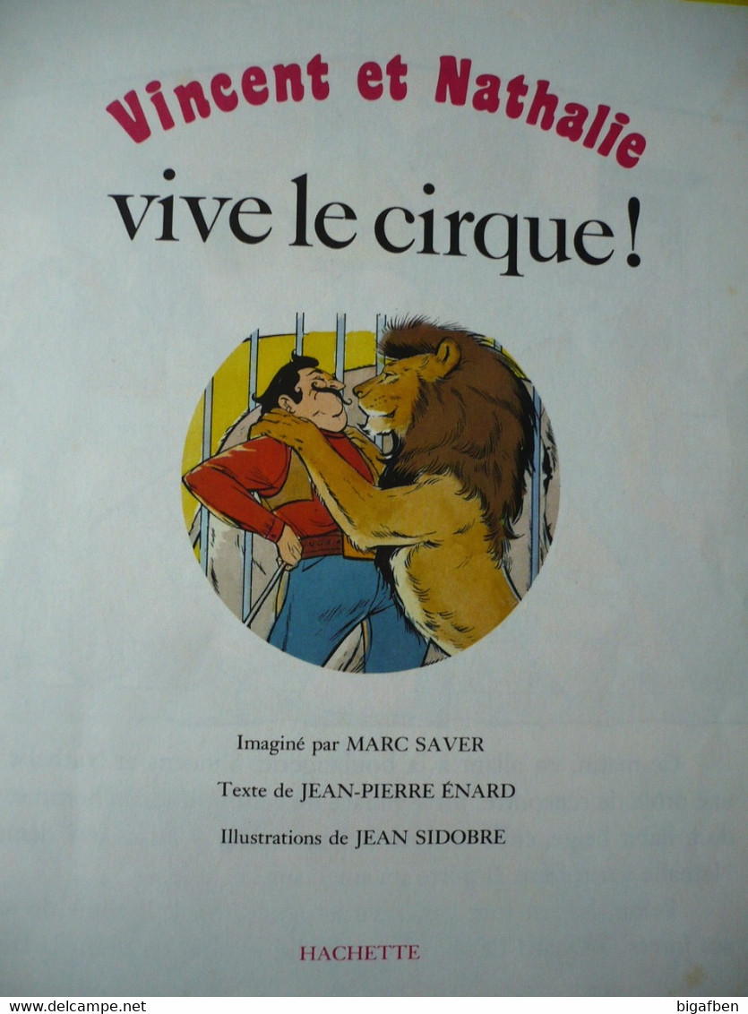 ENFANTINA // Vive Le Cirque / Dessin SIDOBRE (Lévis) / Hachette 1976 / BE - Hachette