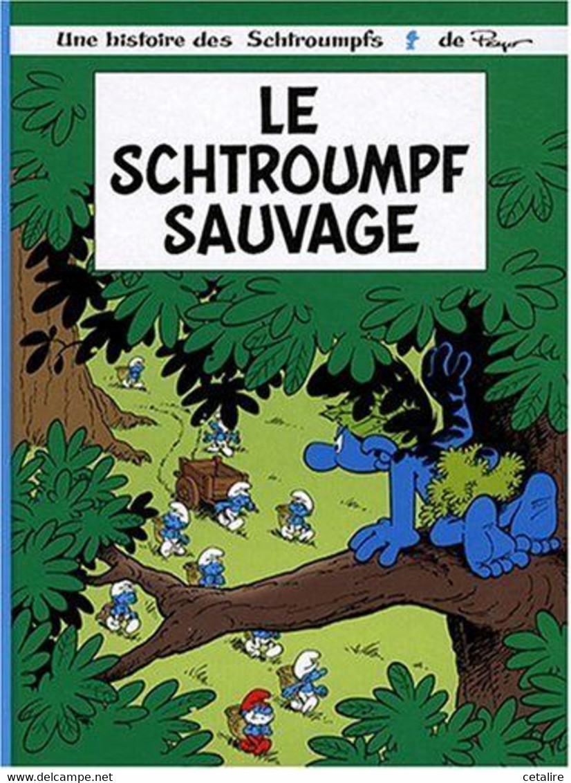 Le Schtroumpf Sauvage Album Petit Format 2008   +++COMME NEUF+++ LIVRAISON GRATUITE+++ - Schtroumpfs, Les - Los Pitufos