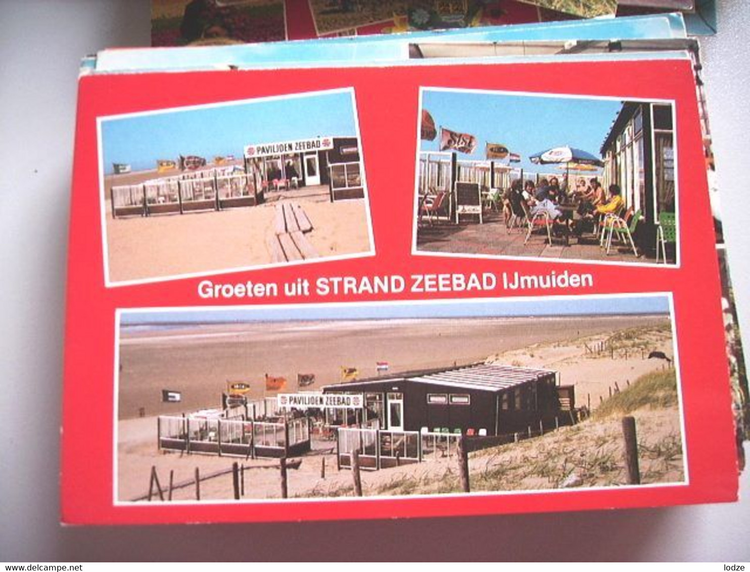 Nederland Holland Pays Bas IJmuiden Met Strand Zeebad - IJmuiden