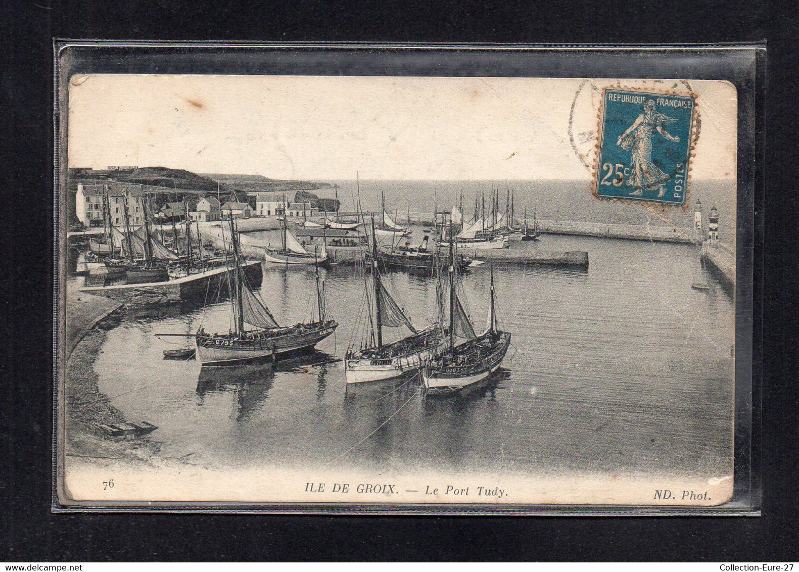 (25/04/21) 56-CPA ILE DE GROIX - LE PORT TUDY - Groix